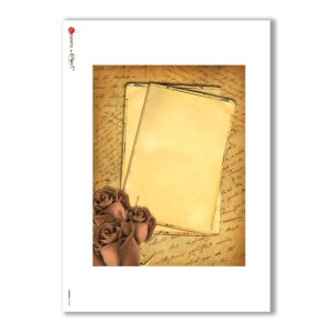 ALBUM-L-0009. Rice Paper album for decoupage.
