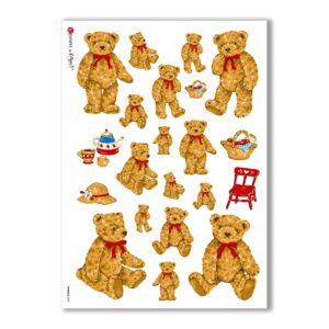 ANIMALS-0047. Animals Rice Paper for decoupage.
