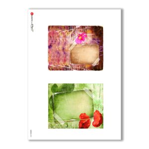 ALBUM-S-0003. Rice paper album small for decoupage