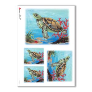 ANIMALS-0062. Animals Rice Paper for decoupage.