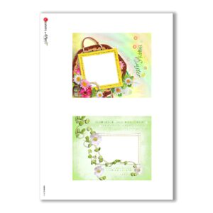 ALBUM-S-0016. Rice paper album small for decoupage.