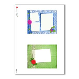 ALBUM-S-0024. Rice paper album small for decoupage.
