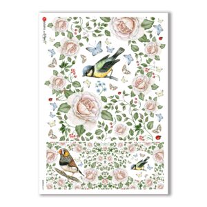 ANIMALS-0077. Animals Rice Paper for decoupage.