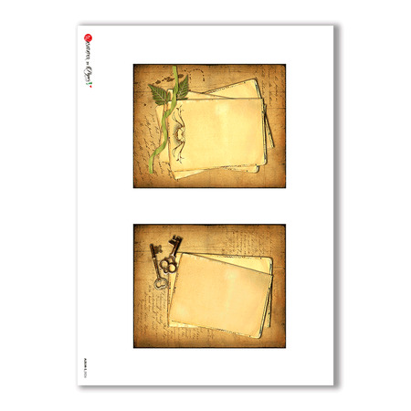 ALBUM-S-0026. Rice paper album small for decoupage.