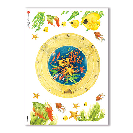 ANIMALS-0083. Animals Rice Paper for decoupage.