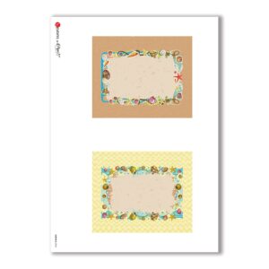 ALBUM-S-0036. Rice paper album small for decoupage.
