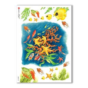 ANIMALS-0082. Animals Rice Paper for decoupage.