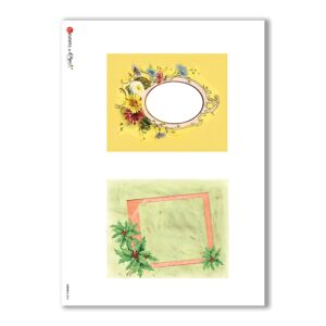 ALBUM-S-0044. Rice paper album small for decoupage.
