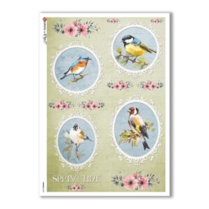 ANIMALS-0092. Animals Rice Paper for decoupage.
