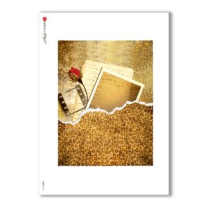 ALBUM-L-0011. Rice Paper album for decoupage.