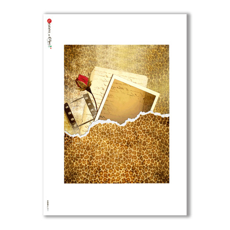 ALBUM-L-0011. Rice Paper album for decoupage.
