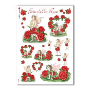FAIRIES-0003. Rice Paper for decoupage fairies.