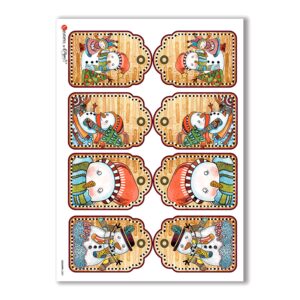 COUNTRY-0009. Country Rice Paper for decoupage.