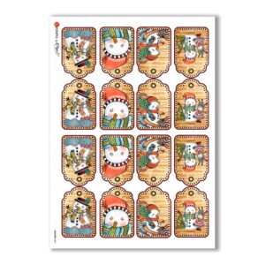 COUNTRY-0011. Country Rice Paper for decoupage.