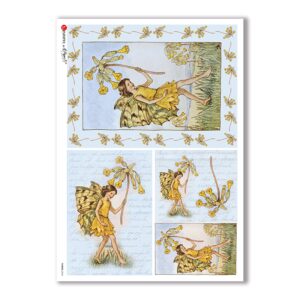 copy of FAIRIES-0044. Rice Paper for decoupage fairies.