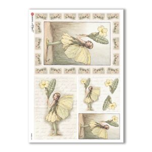 FAIRIES-0048. Rice Paper for decoupage fairies.