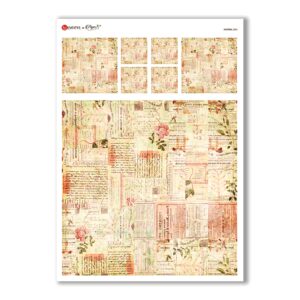 PATTERN-0003. Texture Rice Paper for decoupage.