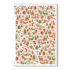 PATTERN-0052. Texture Rice Paper for decoupage.