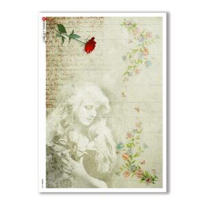 SHABBY-0008. Shabby Rice Paper for decoupage.