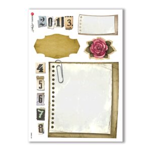 SCRAP-0001. Scrap Rice paper for the decoupage.