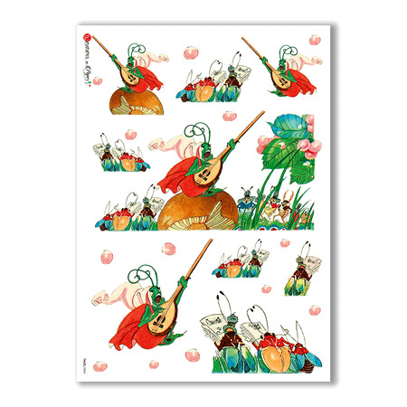 TALES-0004. Tales Rice paper for the decoupage.