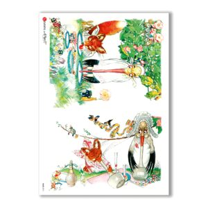 TALES-0015. Tales Rice paper for the decoupage.