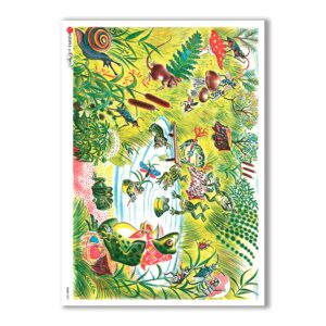 TALES-0020. Tales Rice paper for the decoupage.