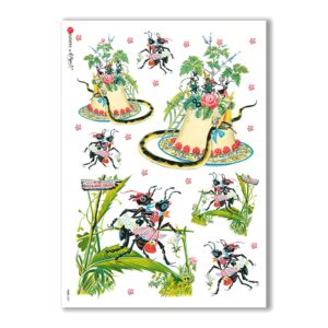 TALES-0021. Tales Rice paper for the decoupage.