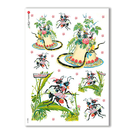 TALES-0021. Tales Rice paper for the decoupage.
