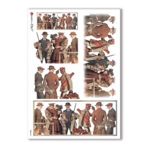 SCENE-0006. Pictorial Rice Paper for decoupage.