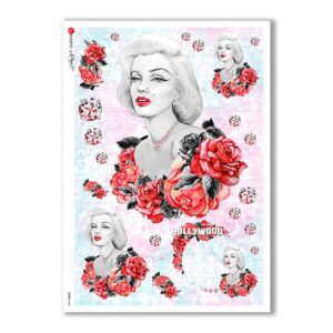 SCENE-0034. Pictorial Rice Paper for decoupage.
