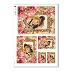 SCENE-0047. Pictorial Rice Paper for decoupage.