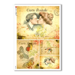 SCENE-0052. Pictorial Rice Paper for decoupage.