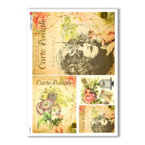 SCENE-0054. Pictorial Rice Paper for decoupage.