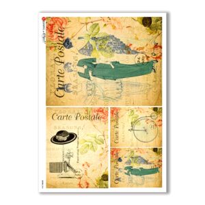 SCENE-0056. Pictorial Rice Paper for decoupage.