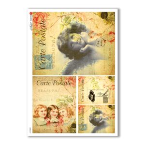 SCENE-0057. Pictorial Rice Paper for decoupage.