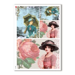 SCENE-0070. Pictorial Rice Paper for decoupage.