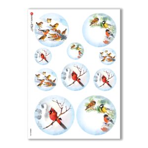 ANIMALS-0056. Animals Rice Paper for decoupage.