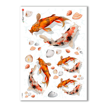 ANIMALS-0111. Animals Rice Paper for decoupage.