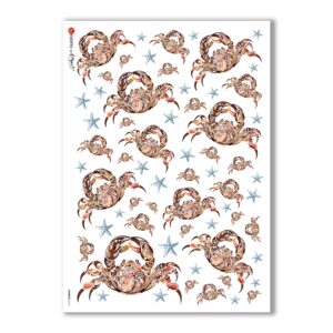 ANIMALS-0114. Animals Rice Paper for decoupage.