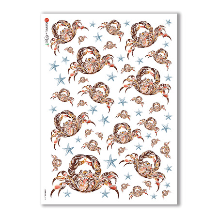 ANIMALS-0114. Animals Rice Paper for decoupage.