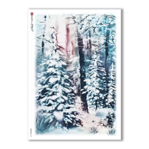CHRISTMAS-0138. Christmas Rice Paper for decoupage.