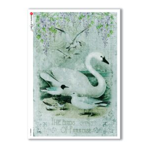 ANIMALS-0126. Animals Rice Paper for decoupage.