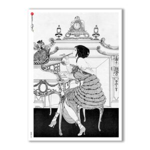 SCENE-0082. Pictorial Rice Paper for decoupage.