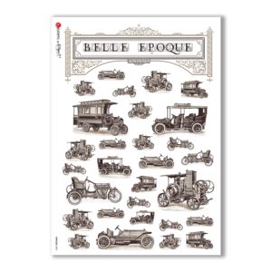 VEHICLES-0025. Vehicles Rice Paper for decoupage.