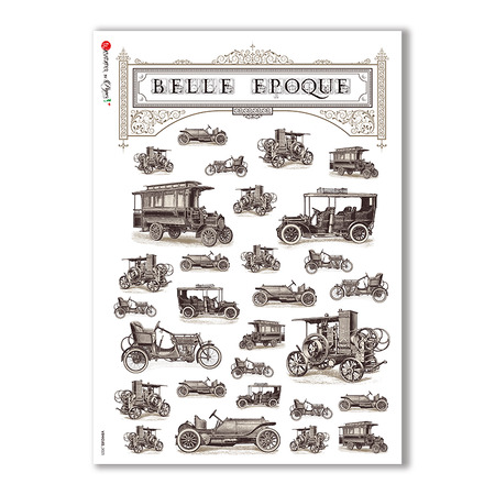 VEHICLES-0025. Vehicles Rice Paper for decoupage.