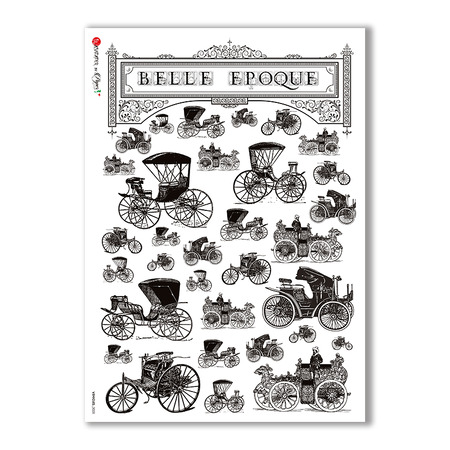 VEHICLES-0028. Vehicles Rice Paper for decoupage.