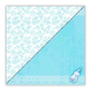 IWASBORNBLUE - 005. Scrapbooking foglio singolo