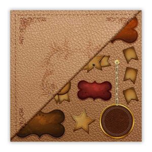 LEATHER - 008. Scrapbooking foglio singolo