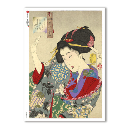 ARTWORK-0089. Artwork Rice Paper for decoupage.